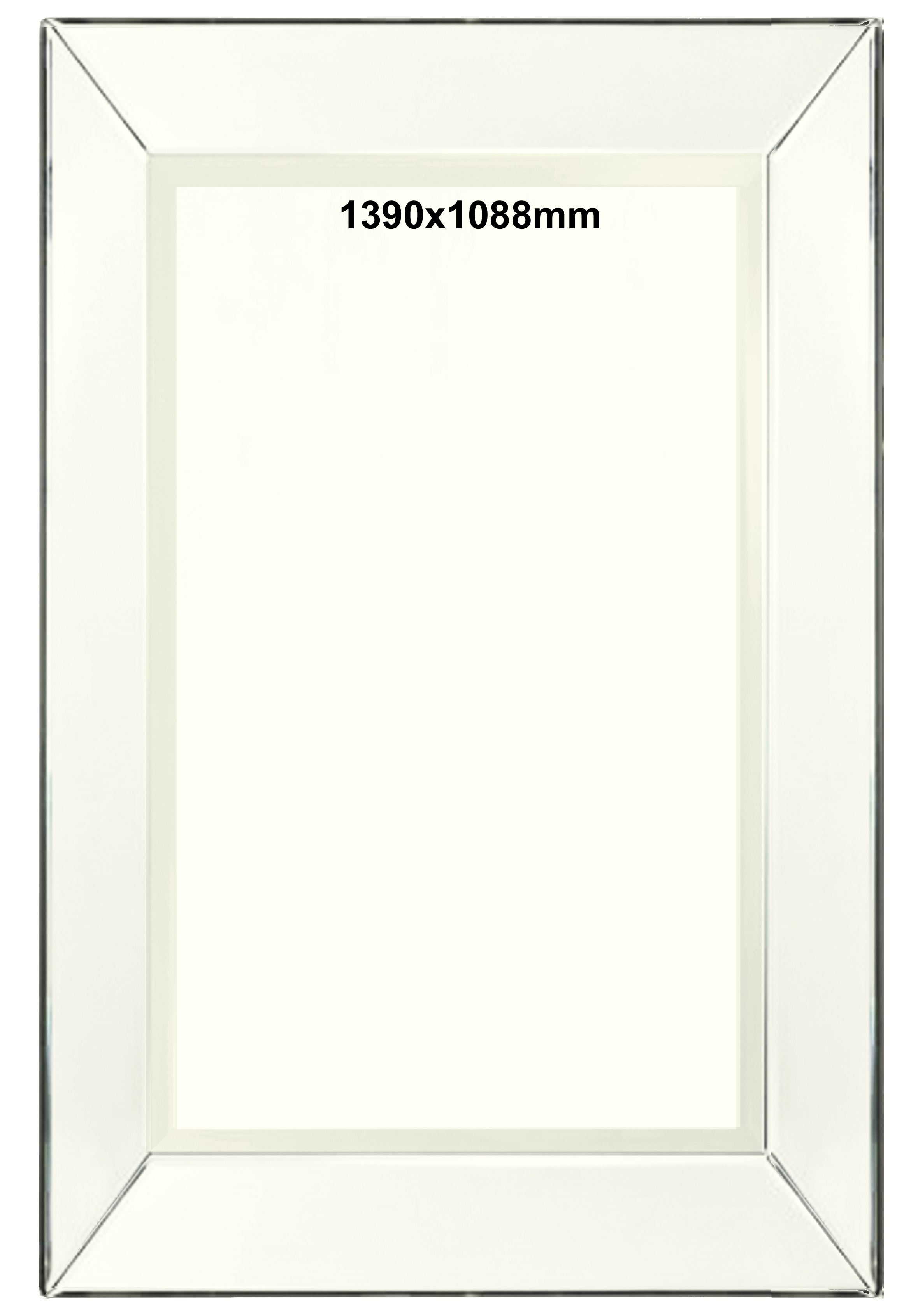 TS080 Wall décor art mirror on mirror rectangular modern